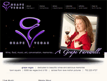 Tablet Screenshot of grapevegas.com